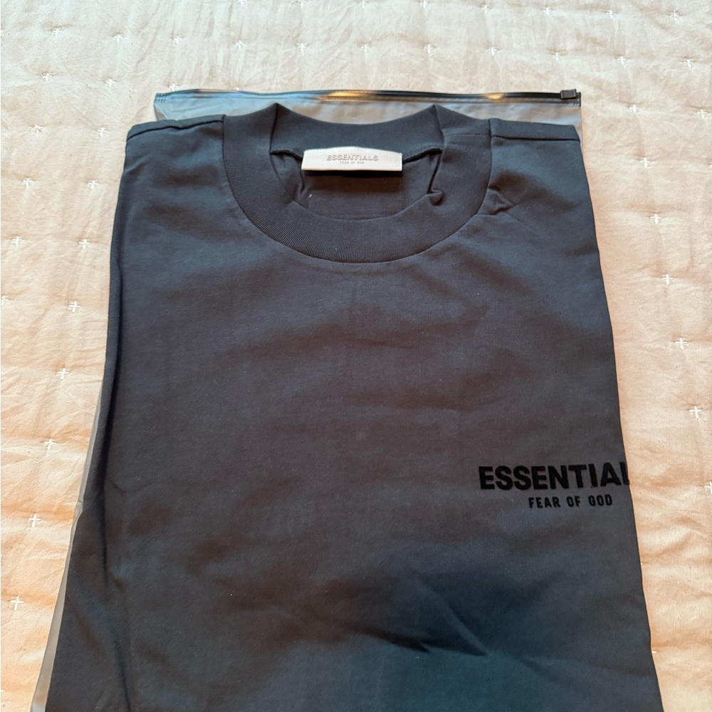 Fear of God Essentials Black Limo T-Shirt